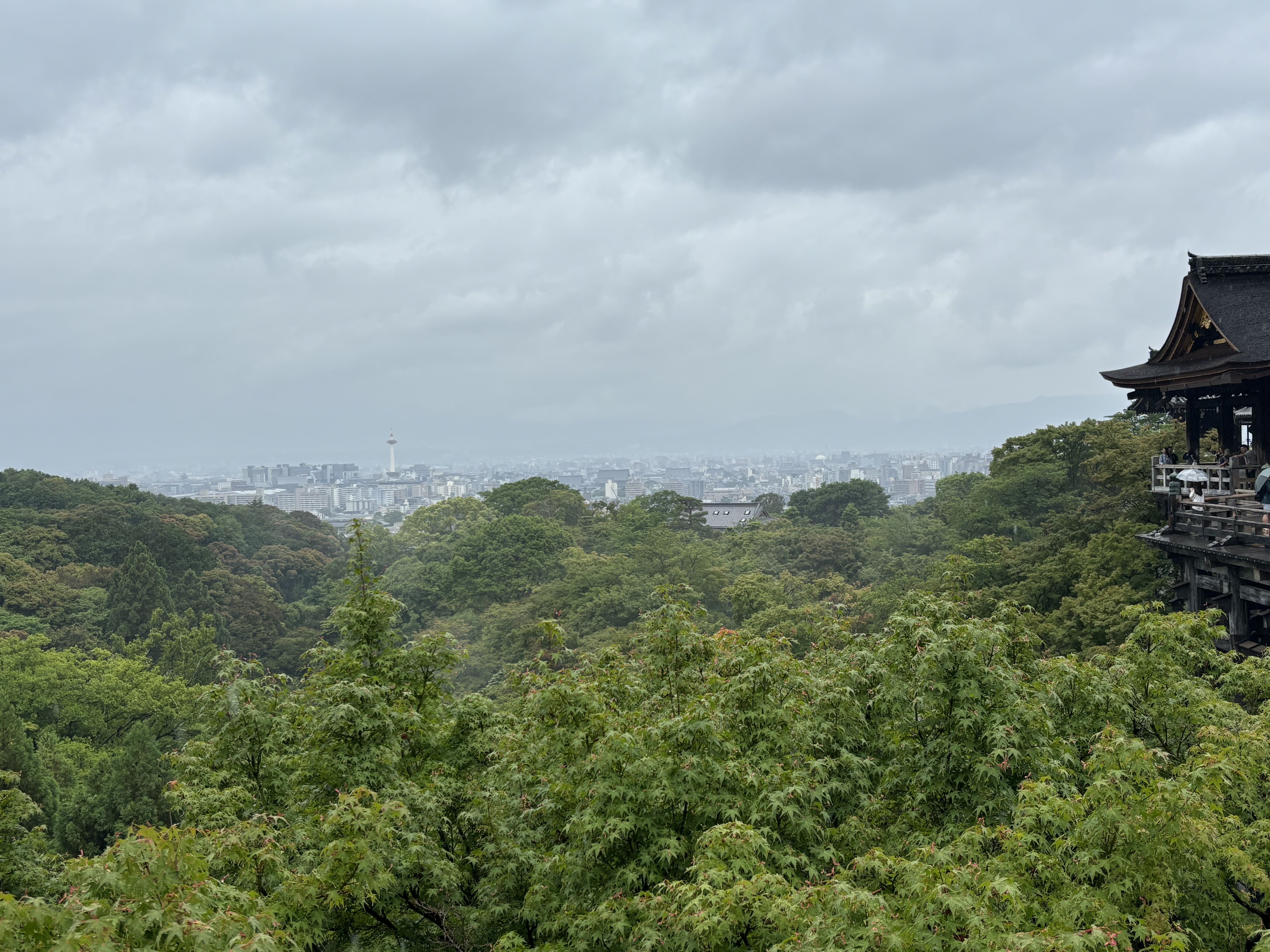 City Line from Kiyomizu-dera, Kyoto, 2025